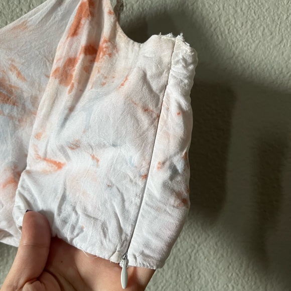 Tina + Jo Tie Die Crop Top Size Small - Picture 2 of 6